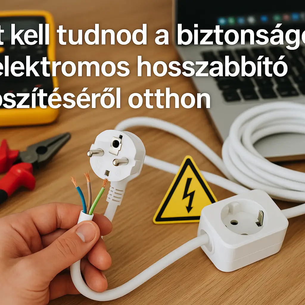 Mit kell tudnod a biztonságos elektromos hosszabbító készítéséről otthon