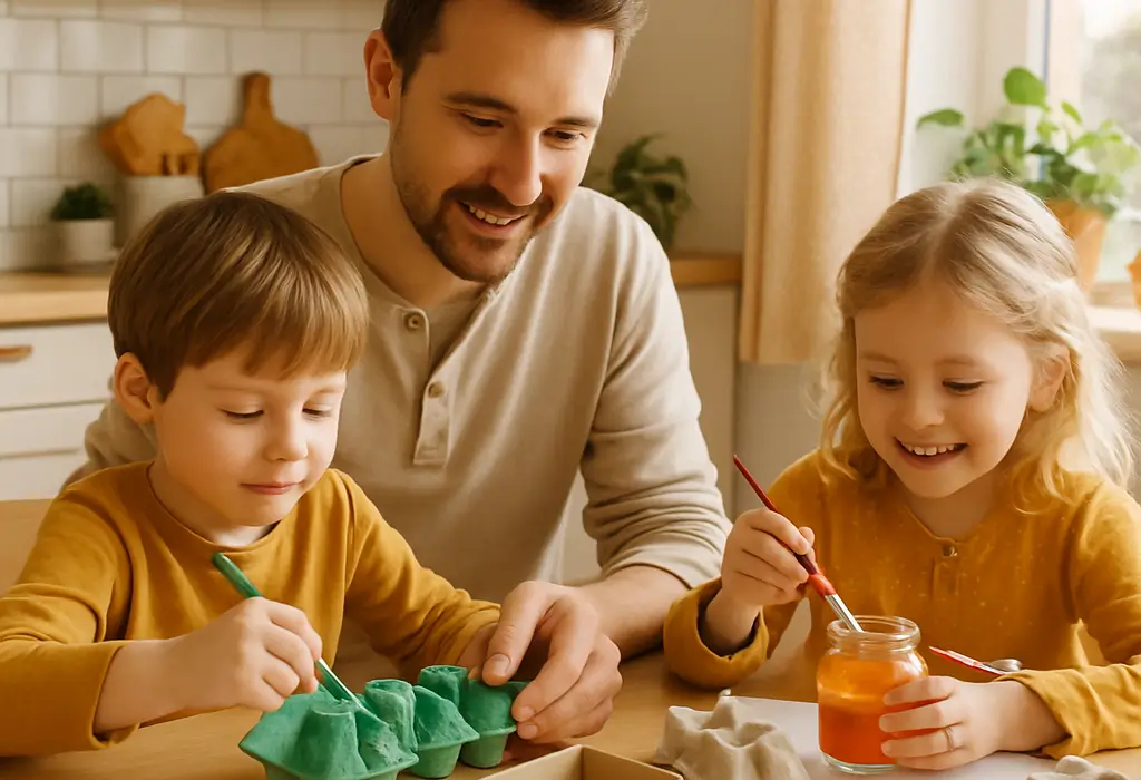 Mitől lesz a barkácsolás gyerekkel bámulatos 9 olcsó, újrahasznosító ötlet gyűjteménye?